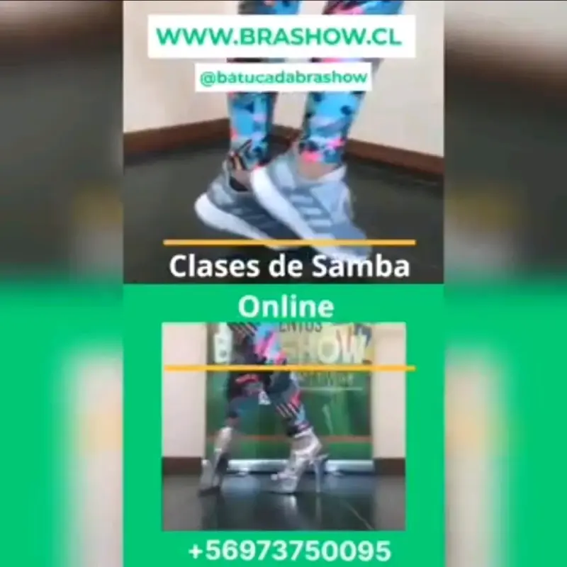 Clases de Samba no pé, video clases online Chile - 1