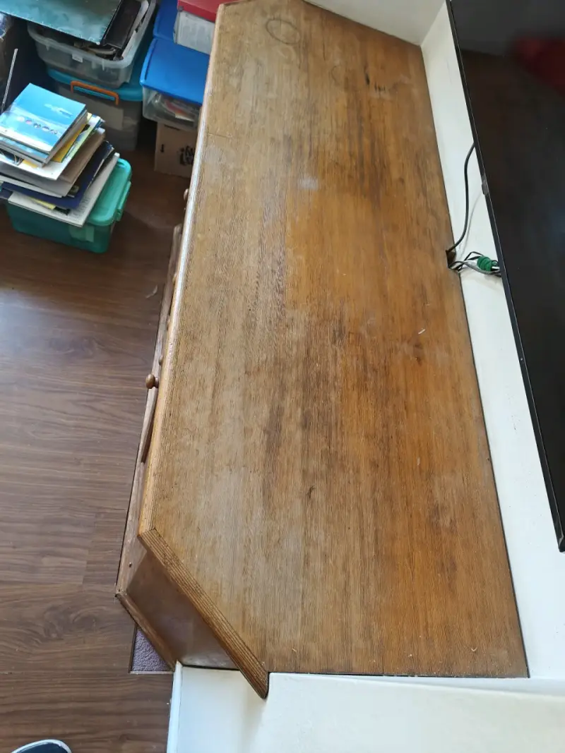 Aparador de madera con cajones y puertas - 3