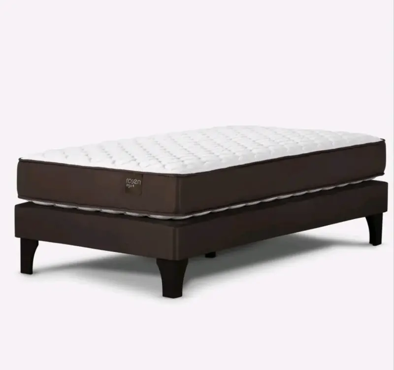 Cama y Colchón Rosen Ergo T 1.5 Plaza - 1