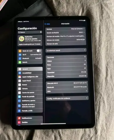 Tablet Apple iPad Pro 11 pulgadas, usado 3 veces - miniatura 3