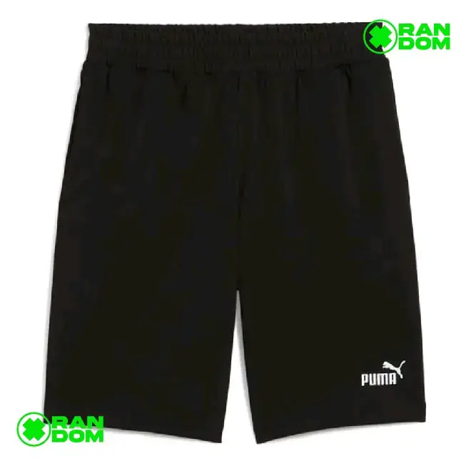 Shorts deportivos negros Puma para hombre - 1