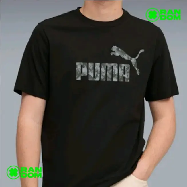 Polera negra Puma para hombre - 1