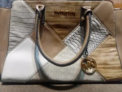 BolsoMichael Kors de cuero multicolor - miniatura 1