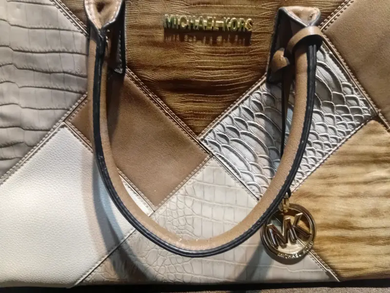 BolsoMichael Kors de cuero multicolor - 2