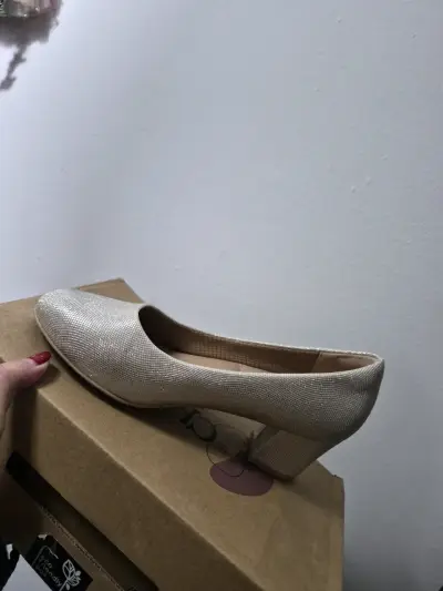 Bailarinas doradas Chaladá flexibles talla 35 - miniatura 2