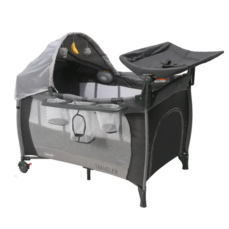 Cuna Corral Bebe Con Cambiador y Mosquitero Bebesit Traveler - 1