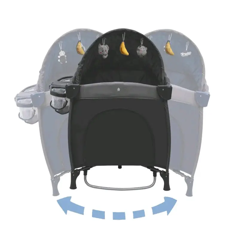 Cuna Corral Bebe Con Cambiador y Mosquitero Bebesit Traveler - 2