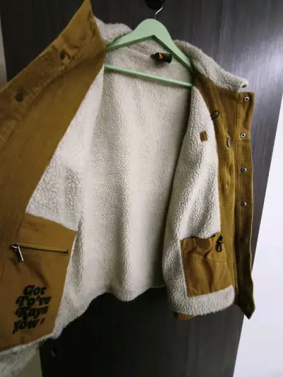 Chaqueta con forro de chiporro/para hombre - miniatura 2