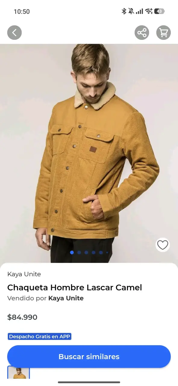 Chaqueta con forro de chiporro/para hombre - 6