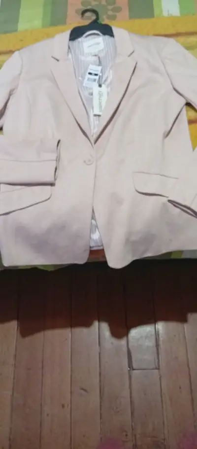 Blazer beige para mujer marca University - miniatura 2
