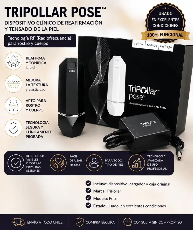 Dispositivo TriPollar Pose para reafirmar la piel - 4