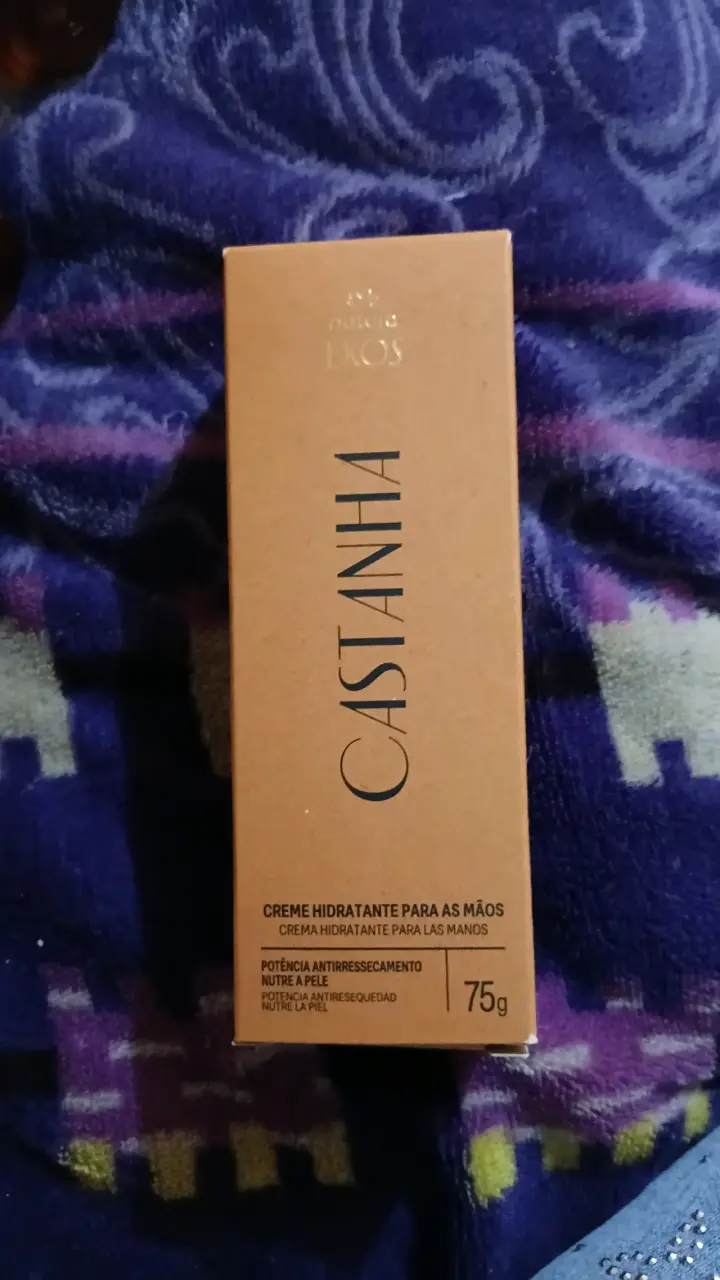 Crema hidratante para manos Natura Ekos Castanha