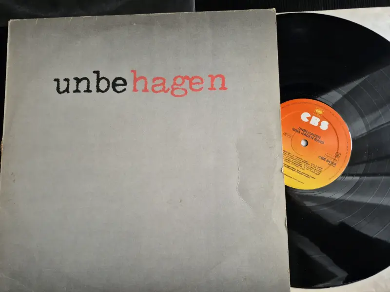 Vinilo Unbehagen de Nina Hagen Band CBS