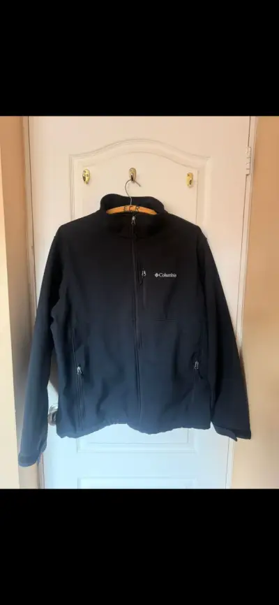 Chaqueta  negra Columbia para hombre - miniatura 1