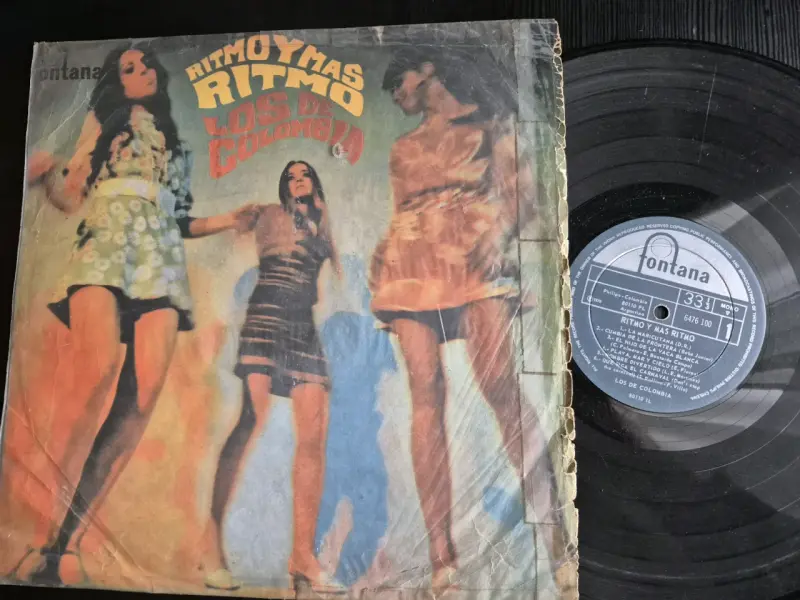 Vinilo Ritmo y Más Ritmo de Los de Colombia