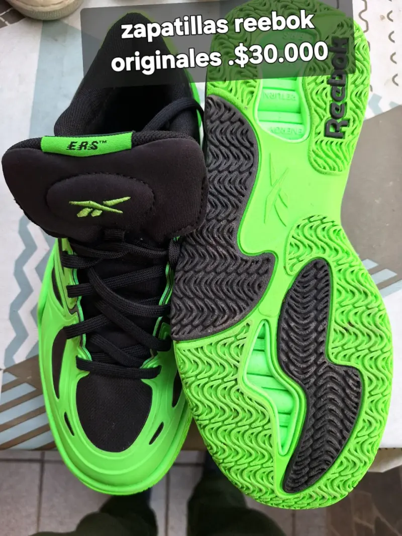 Zapatillas Reebok ERS verdes originales - 1