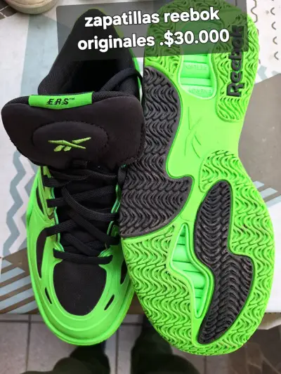 Zapatillas Reebok ERS verdes originales - miniatura 1