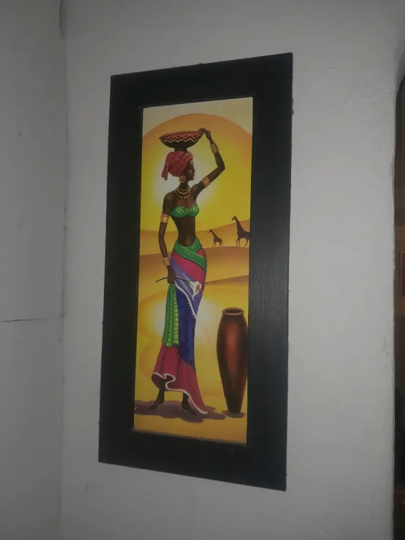 Cuadro decorativo africano