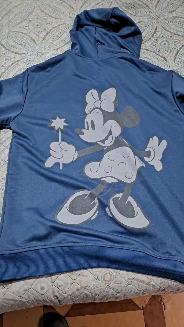 Polerón azul con capucha de Minnie Mouse - 1