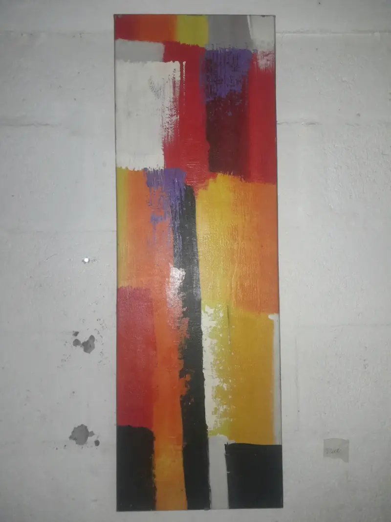 Cuadro abstracto moderno
