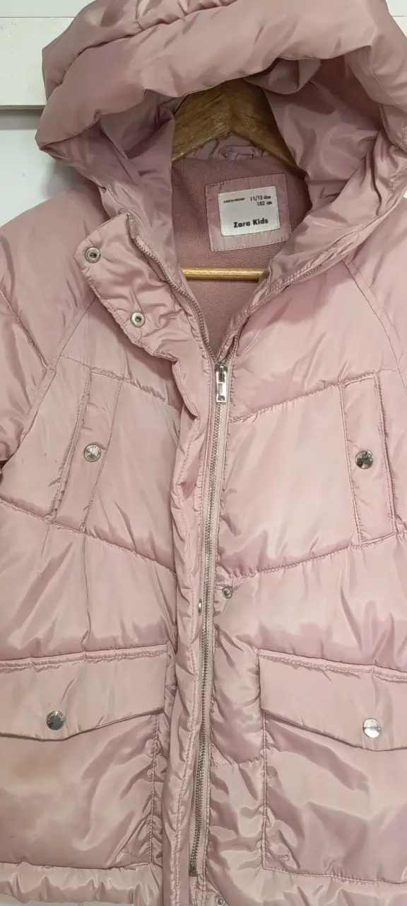 Chaqueta rosa para niña Zara Kids talla 11/12 - 5