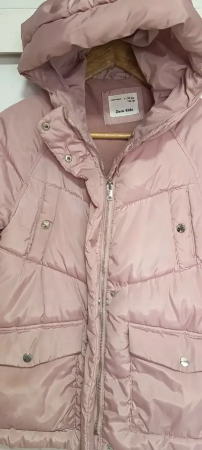 Chaqueta rosa para niña Zara Kids talla 11/12 - miniatura 5