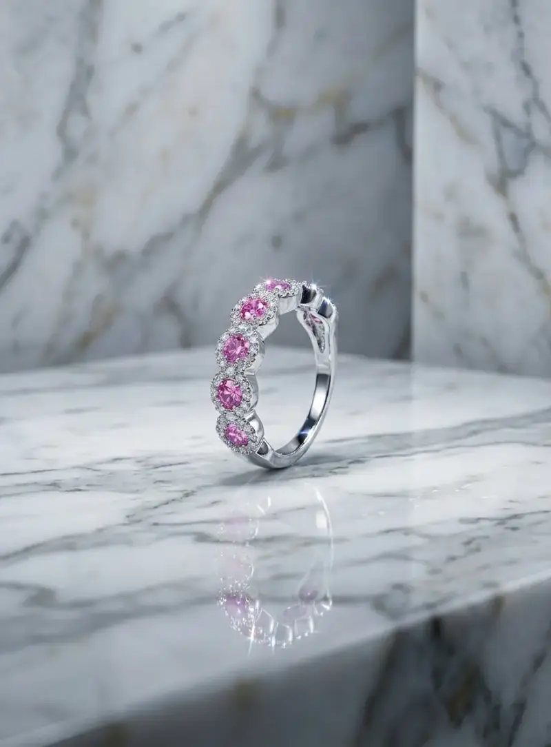 Anillo Eternity Rosé & Brilliant - 1