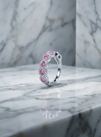 Anillo Eternity Rosé & Brilliant - miniatura 1
