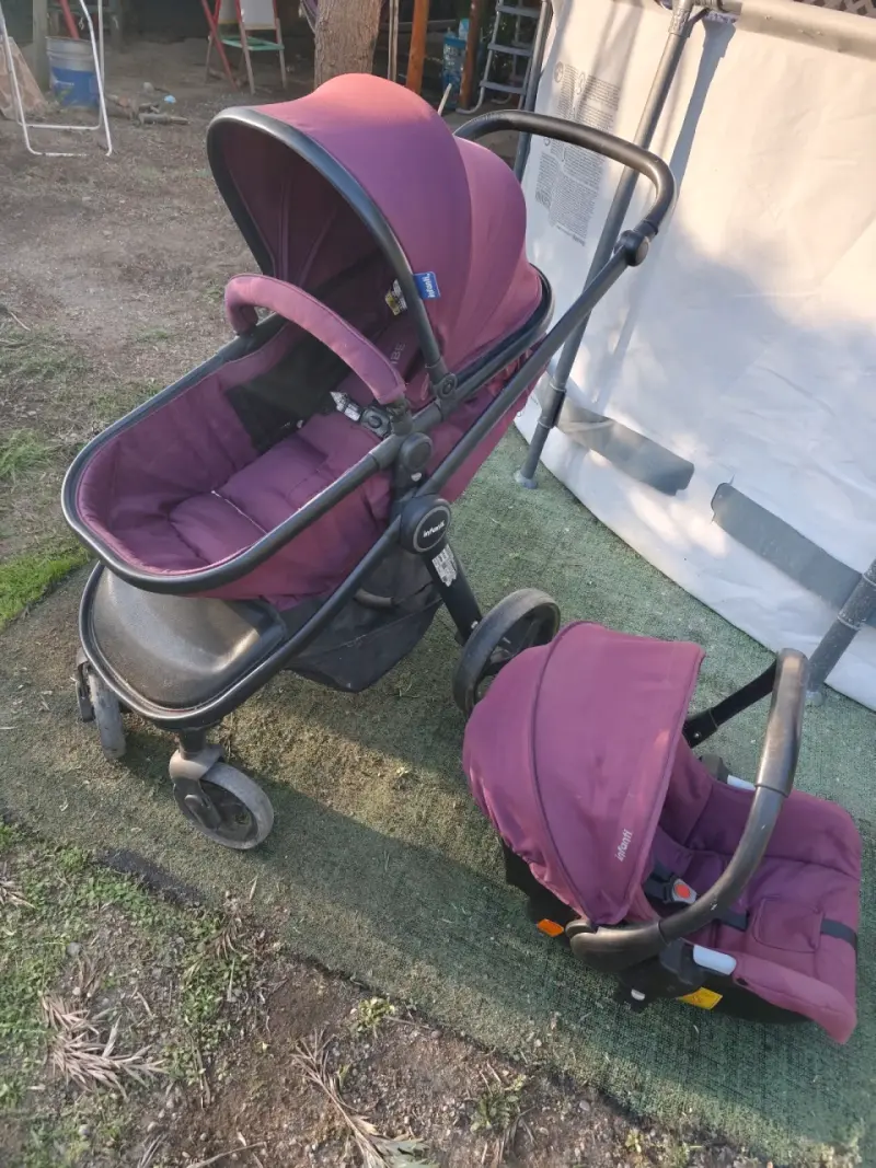 Coche de bebé Infanti con silla desmontable - 2