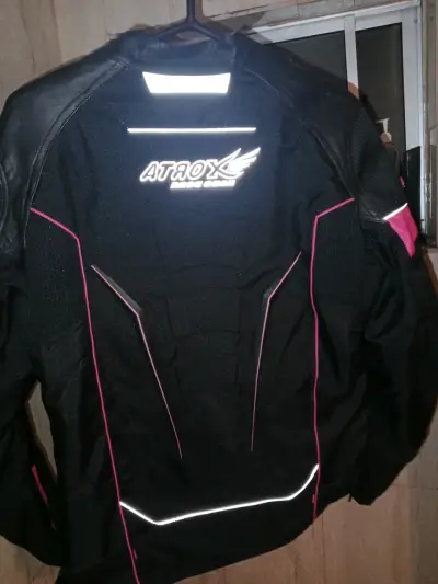 Chaqueta de moto Atrox para mujer - miniatura 3