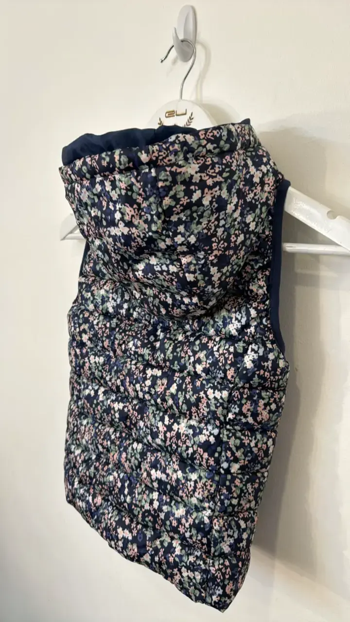 Parka sin mangas floral - 4