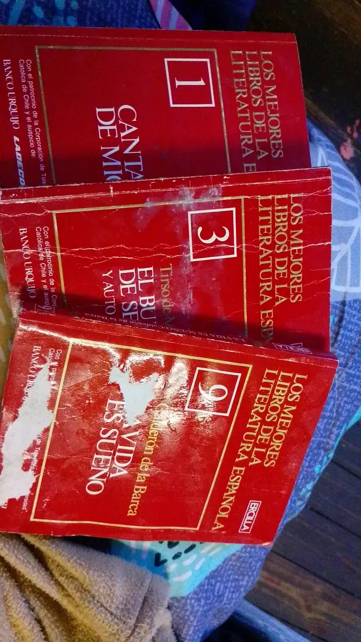 Colección de Libros de Literatura Española Clásica - 1
