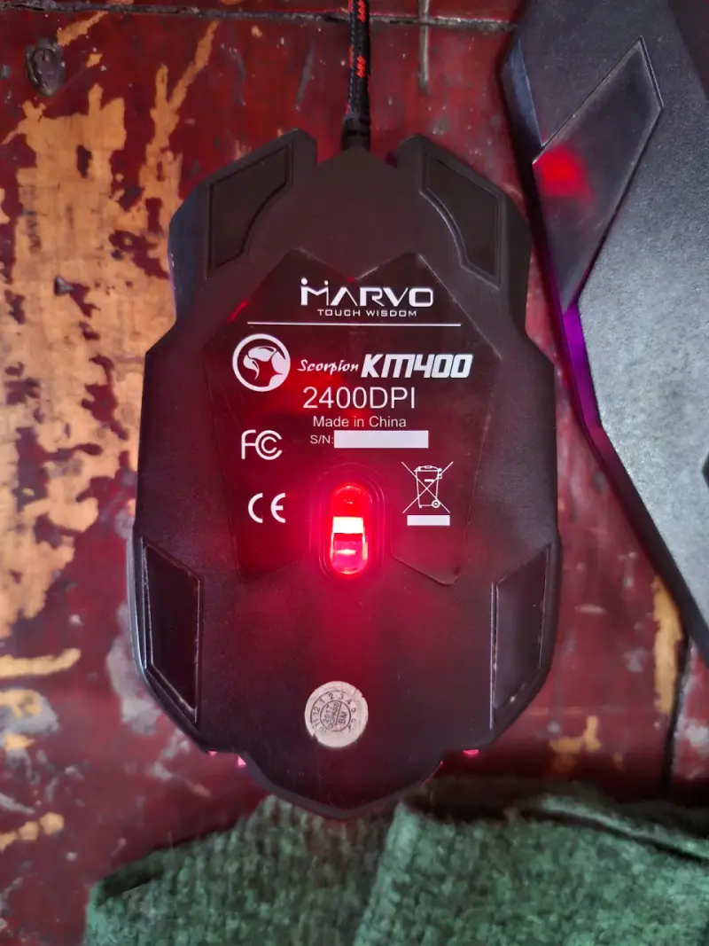 Kit teclado y mouse Scorpion Km400 - 6