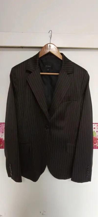 Traje Blazer de rayas mujer Alaniz talla 46 - miniatura 4