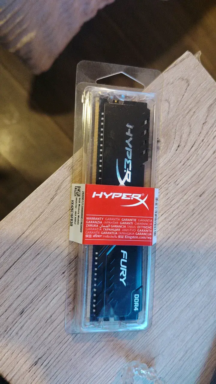 Memoria RAM HyperX Fury DDR4 8GB - 2