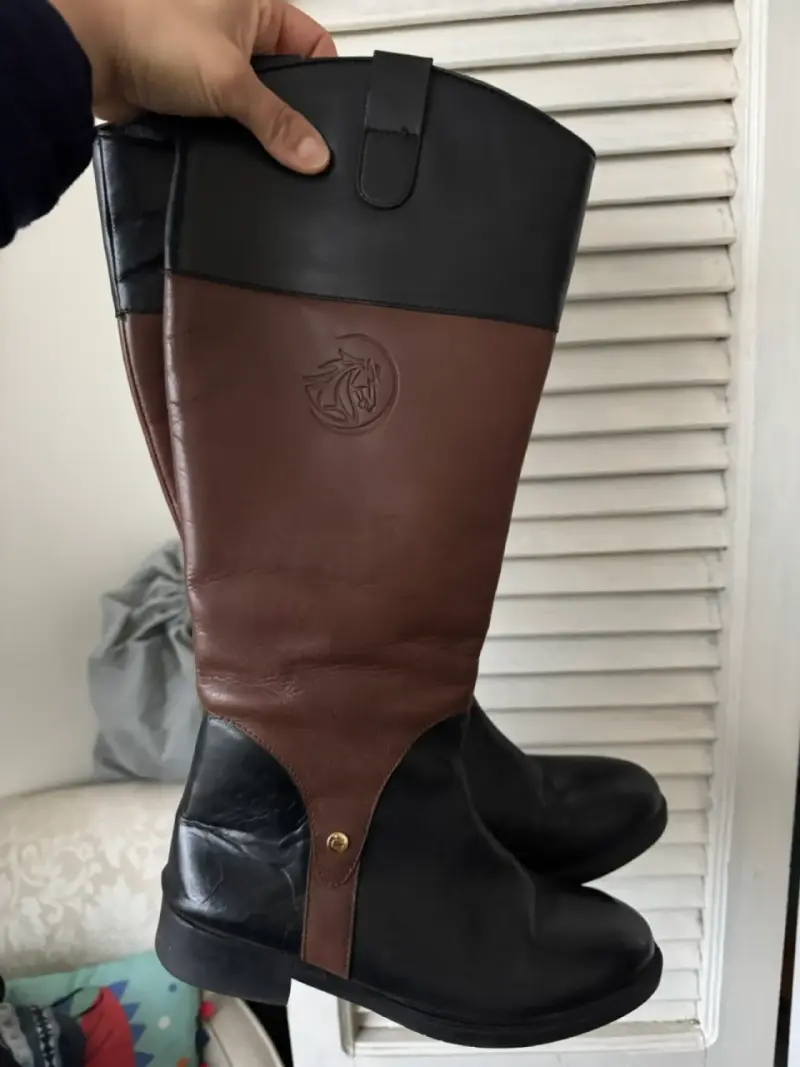 Botas Gacel de cuero bicolor 35 - 1