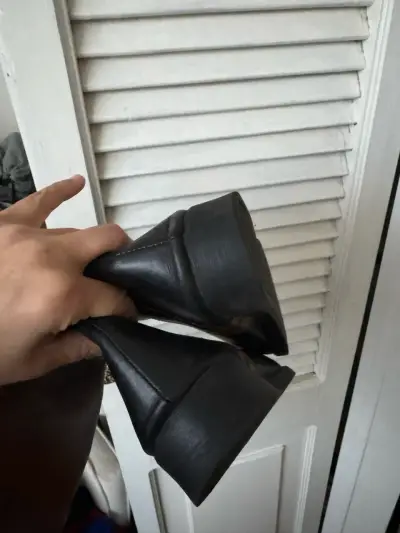 Botas Gacel  de cuero bicolor 35 - miniatura 2