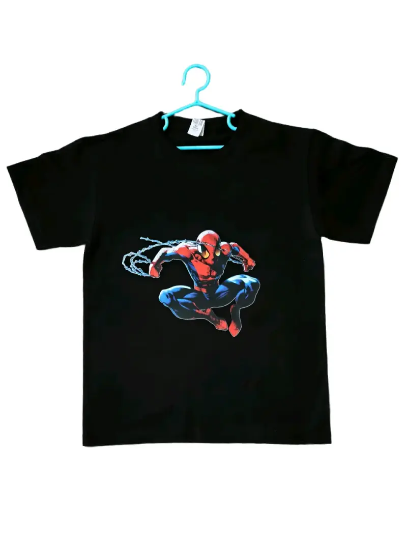 Polera de niño Spiderman negra Talla 10-12 (L) - 2