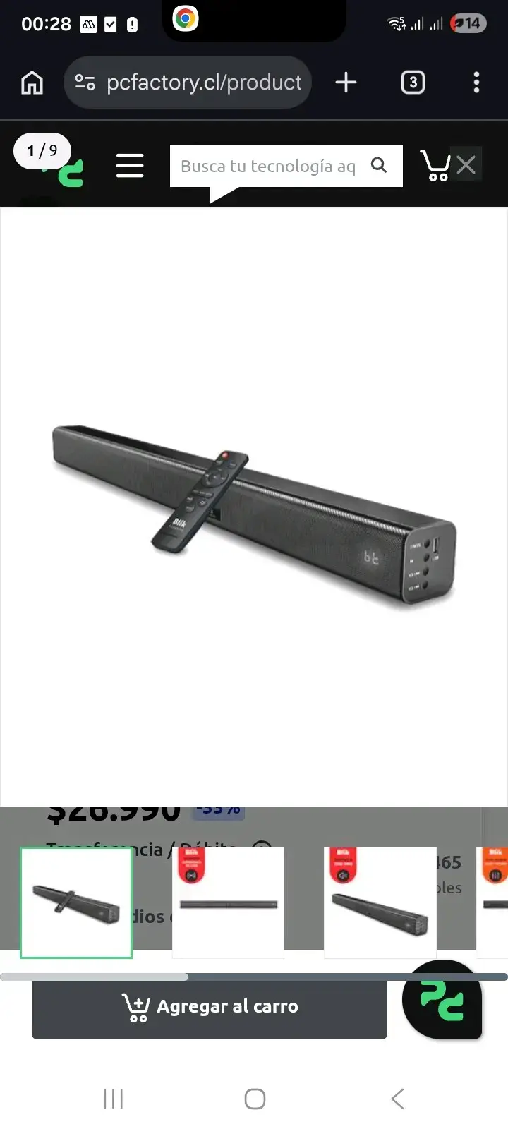 Receptor de Audio Blik con USB y Modos Múltiples - 3