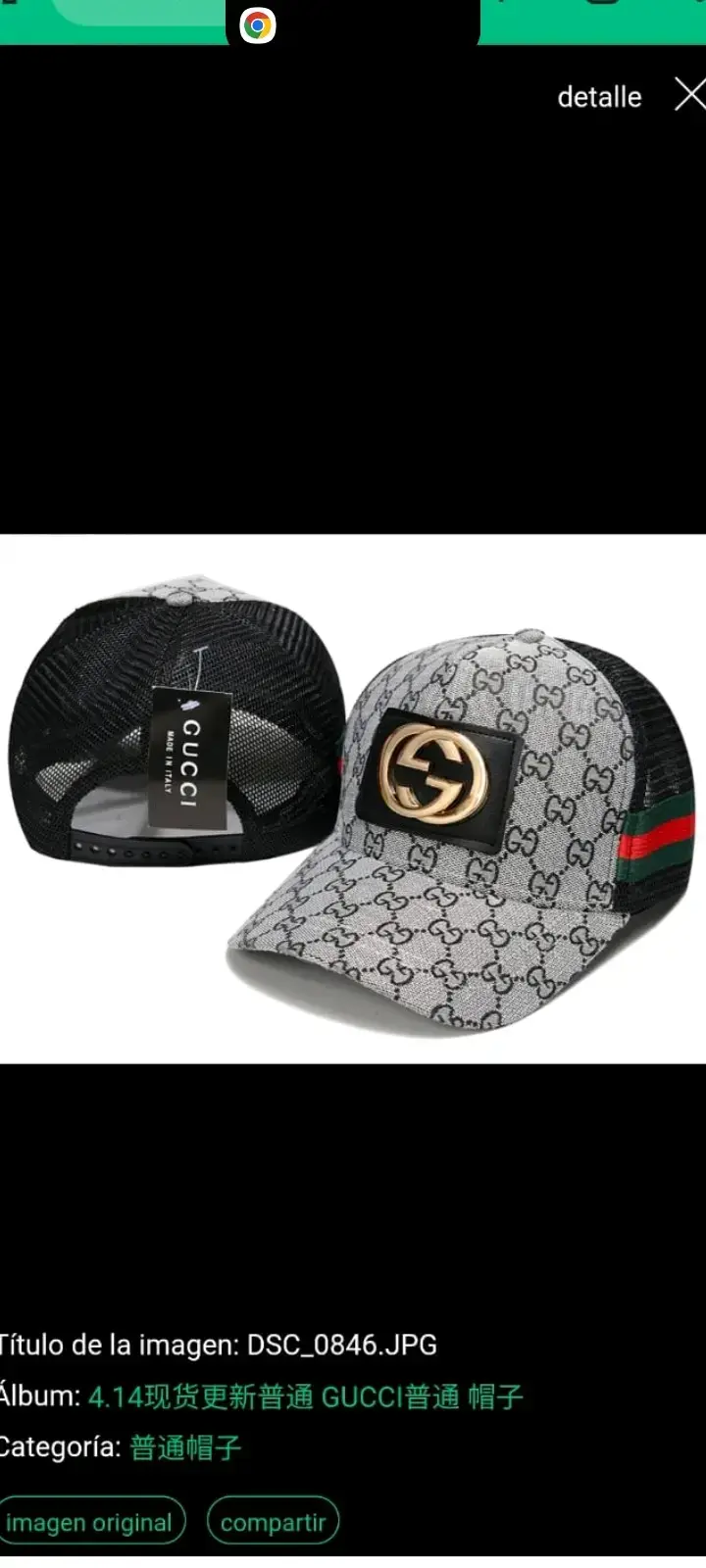 Gorra de diseño con logo y malla - 2
