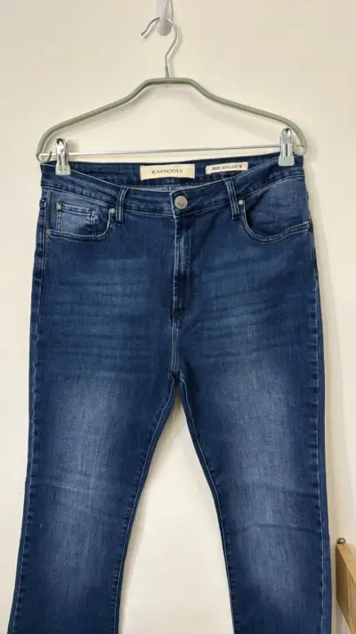 Jeans azul oscuro Rapsodia - miniatura 1