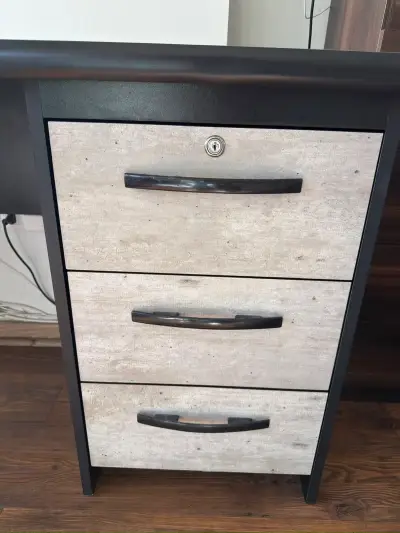 Escritorio con cajonera lateral - miniatura 3