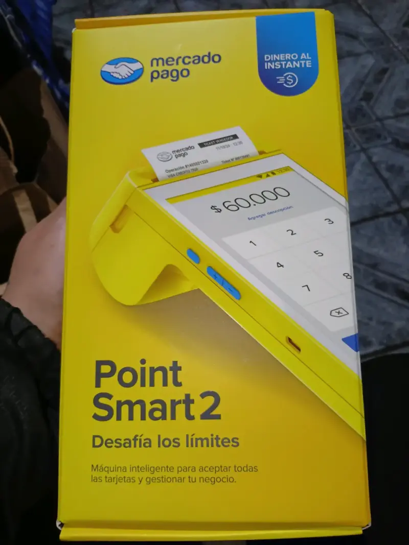 Lector de Tarjetas Mercado Pago con Pantalla Tácti - 2