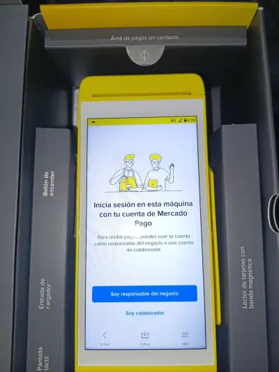 Lector de Tarjetas Mercado Pago con Pantalla Tácti - miniatura 3