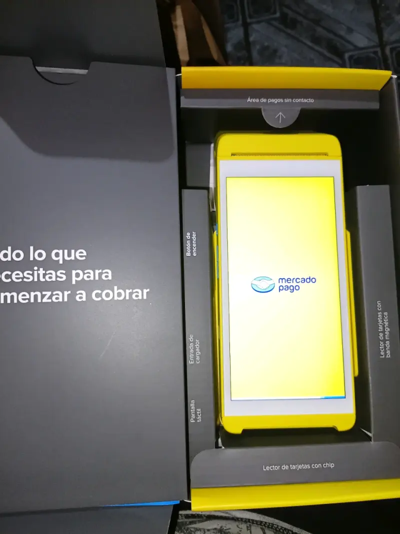 Lector de Tarjetas Mercado Pago con Pantalla Tácti - 5