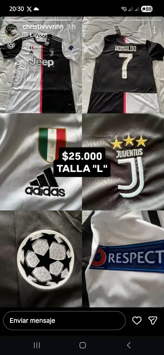 Camiseta Juventus Adidas Climalite 2019 - 4