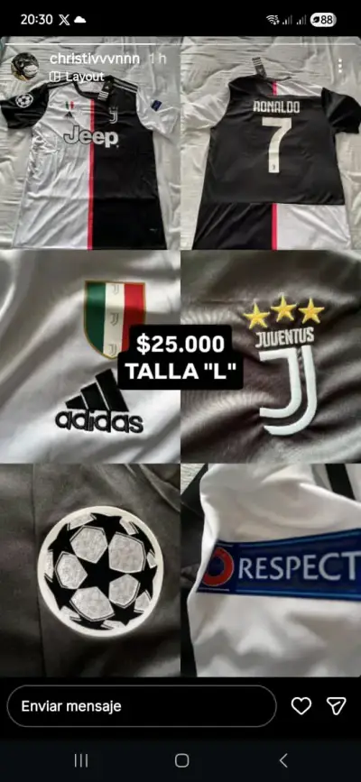Camiseta Juventus Adidas Climalite 2019 - miniatura 4