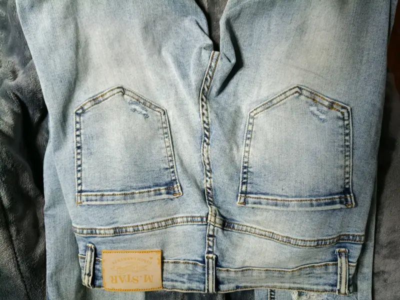 Jeans de mezclilla azul claro M-Star - 1