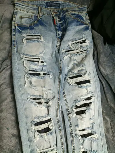 Jeans de mezclilla azul claro M-Star - miniatura 3