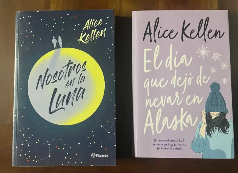 Pack de libros de Alice Kellen: 'Nosotros en la Luna' y 'El día que dejó de nevar en Alaska'